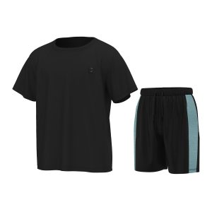 Essenclo Boys Crew Neck T-shirt and Shorts 2 Piece Set